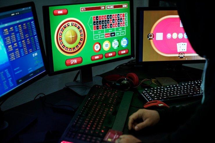 mitosbola M-World Championship live tournament studio with multiple dealer tables